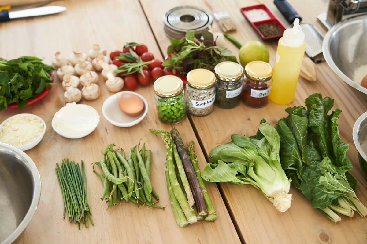 fresh ingredients