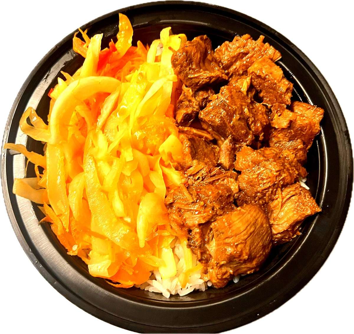 A hearty and flavorful bowl featuring perfectly cooked rice as the base, topped with your choice of boneless protein, fresh vegetables, and drizzled with a signature sauce. Bursting with vibrant Caribbean flavors, this customizable dish is a satisfying and wholesome meal in every bite. Perfect for lunch or dinner!