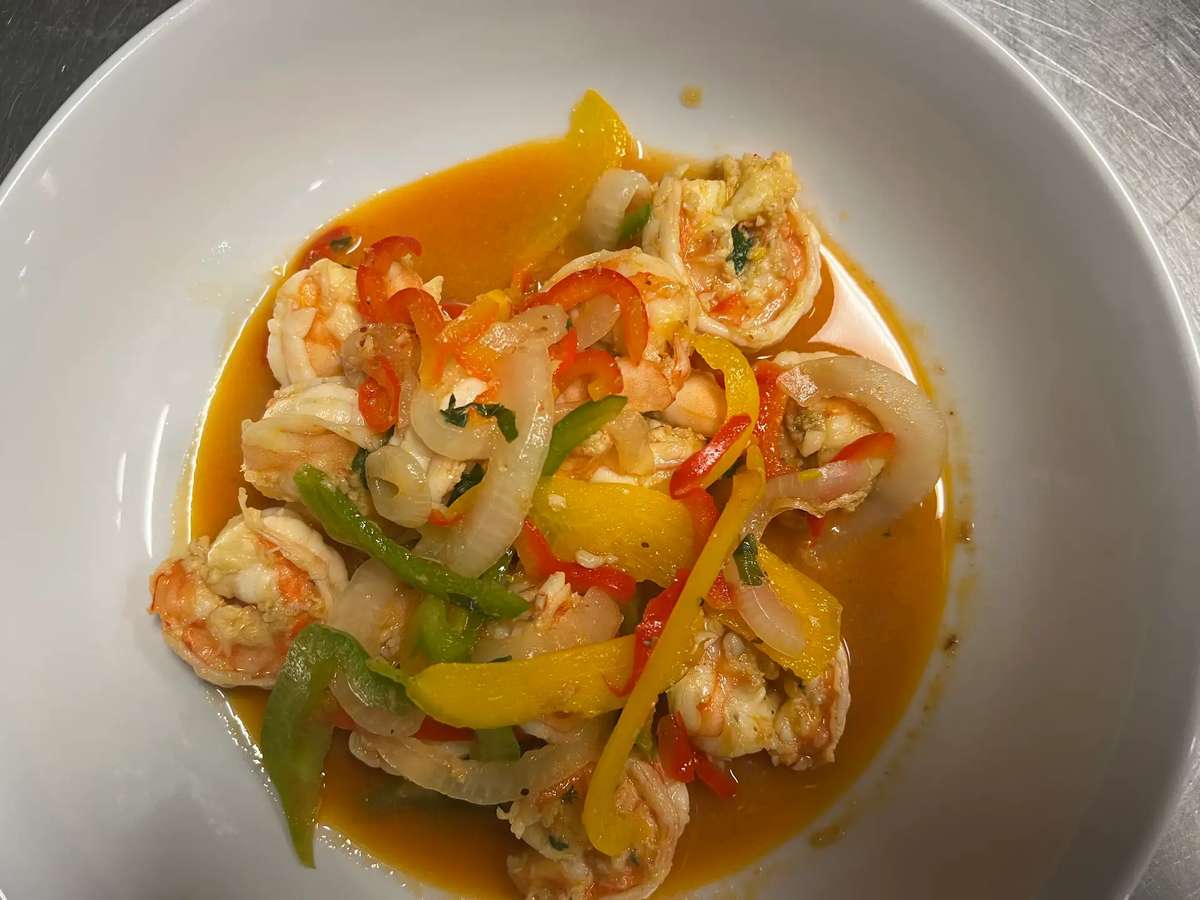 Shrimp In Sauce