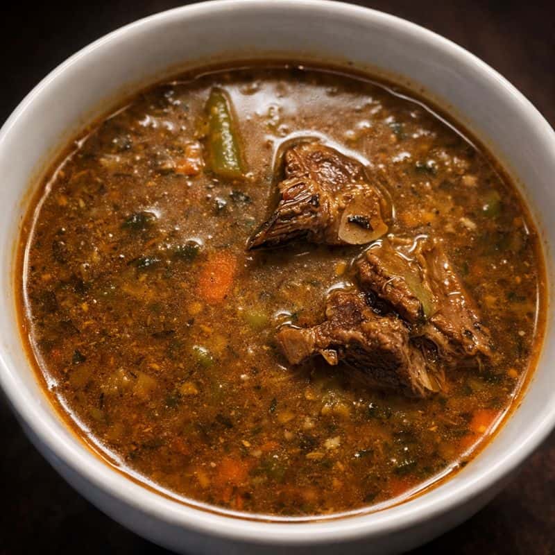 Curry Goat Soup