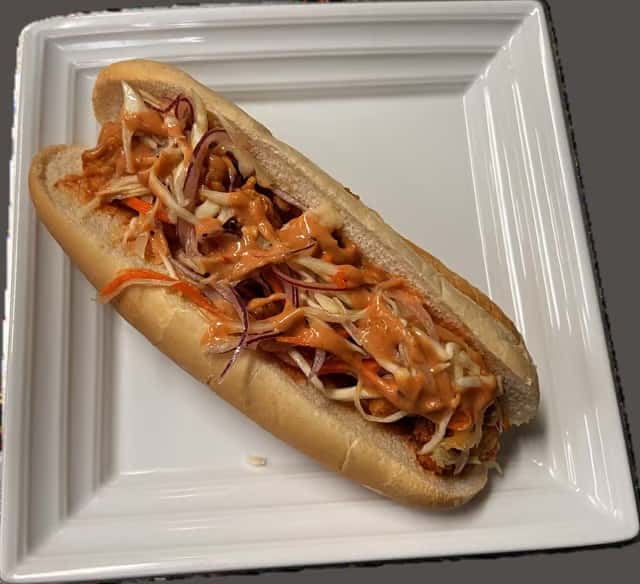 Caribbean Shrimp Po' Boy