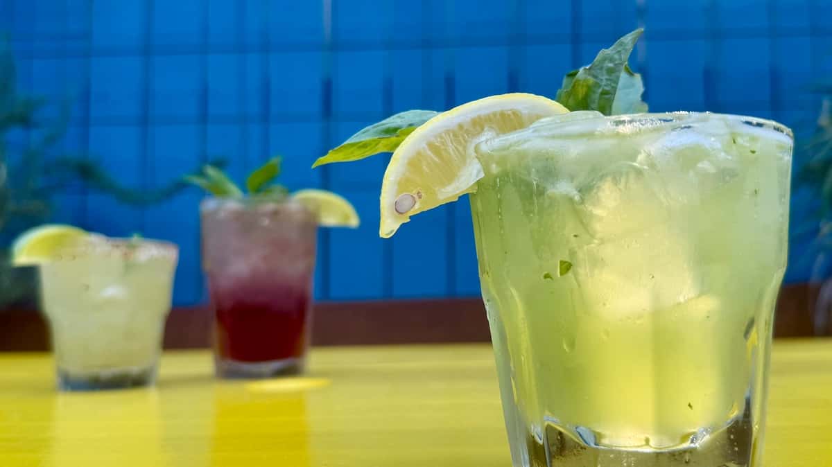 bar menu