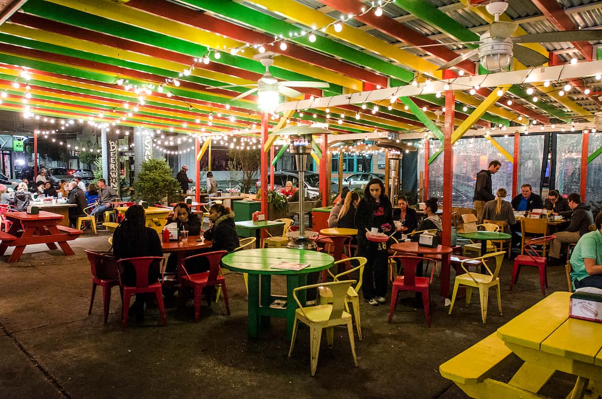 Freret patio