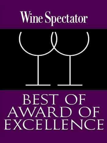 wine spectator award