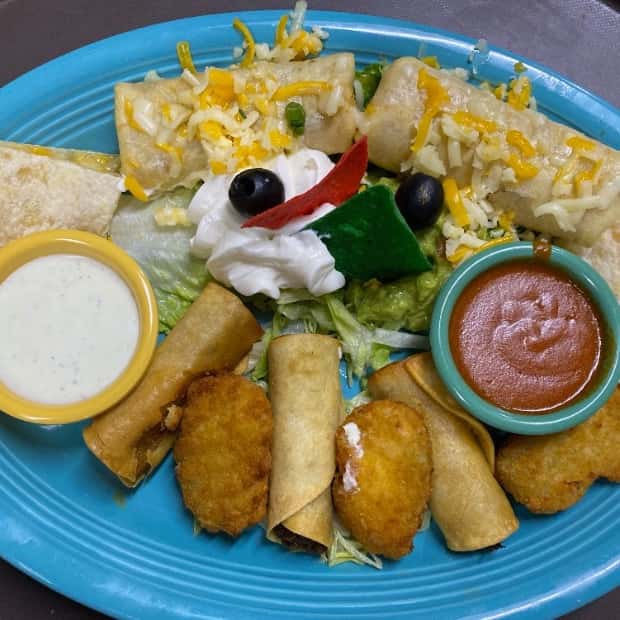Sampler Plate HAPPY HOUR Yolanda's Mexican Cafe