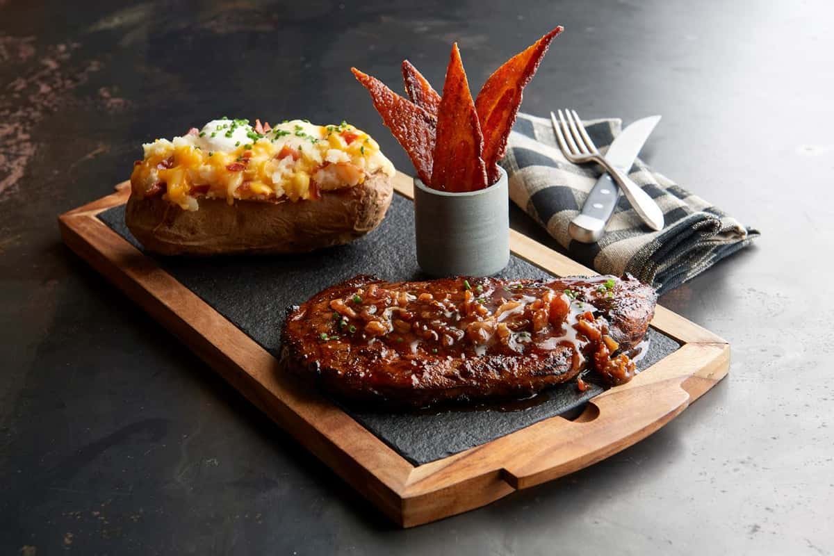 meat and potatoes