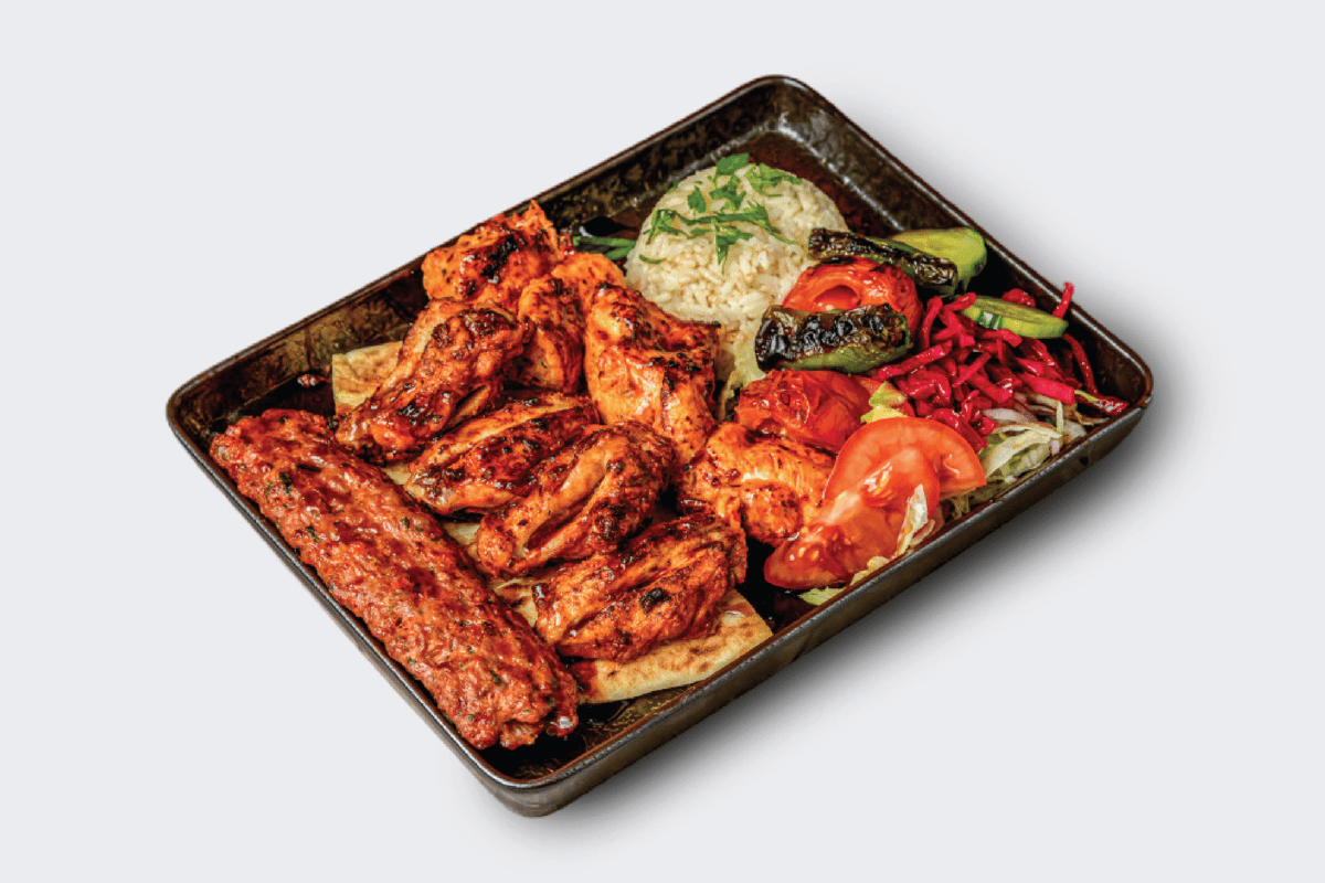 mixed kebab