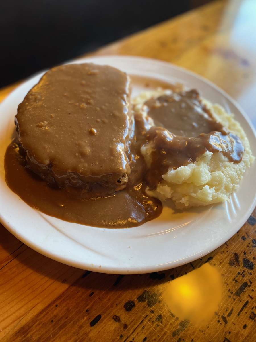 Hot Meatloaf Sandwich Lunch & Dinner Menu Rainbow Oaks American