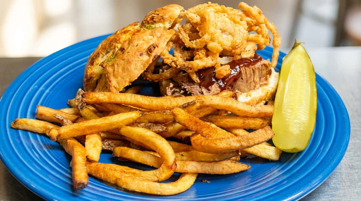 brisket sandwich