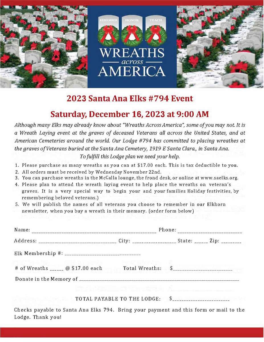 Wreaths Across America Back 2023