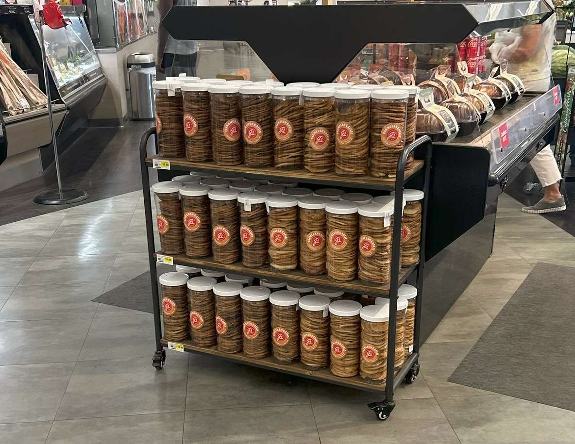 J's Deli Bagel Chips at Gelson's