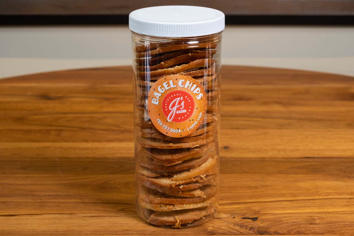 Bagel Chips Ordering J's Deli