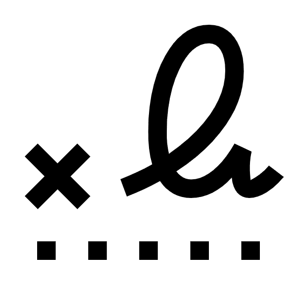 Signature icon