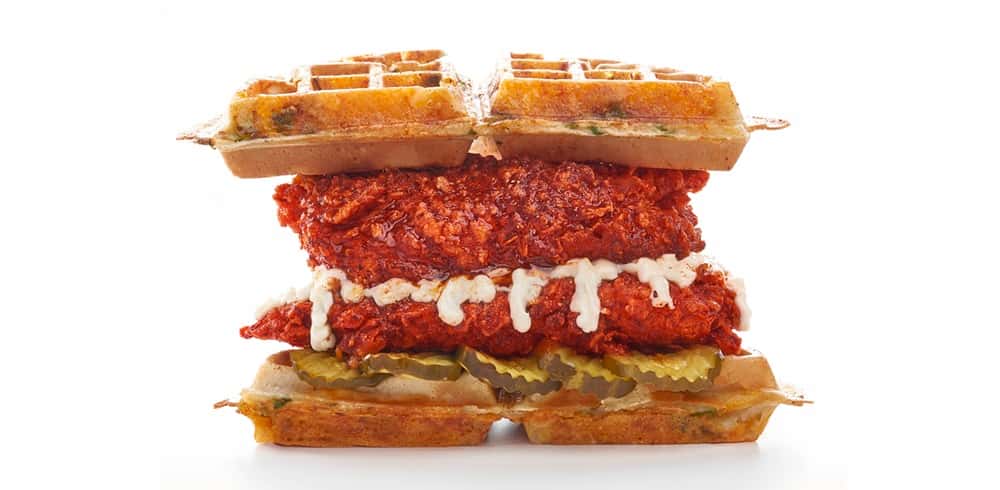 Nashville-Style Chicken Sandwich in Toronto