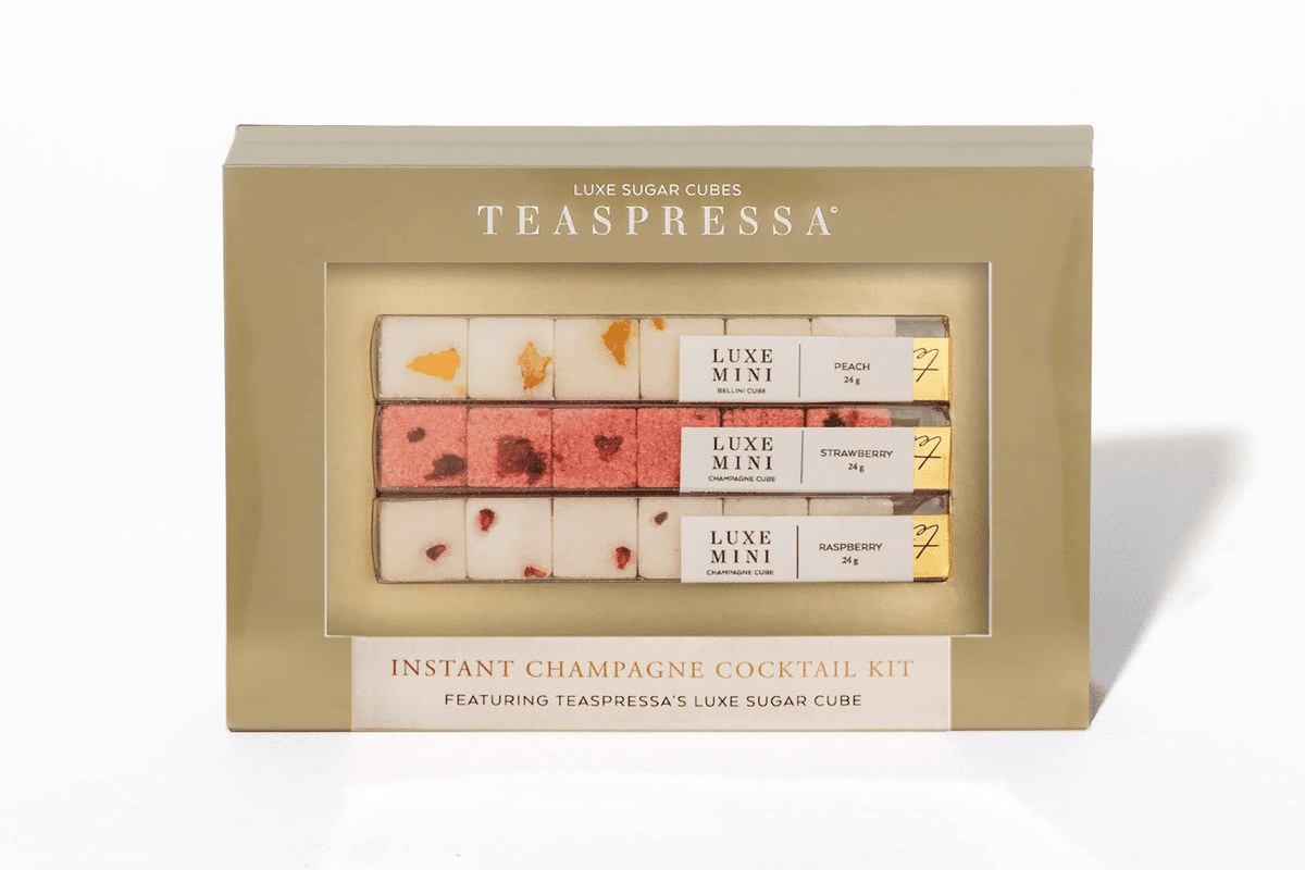 Teaspressa Luxe Sugar Cube Instant Champagne Cocktail Kit