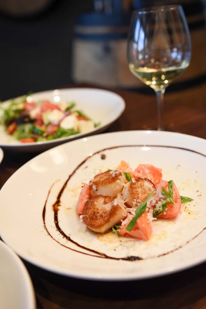 The Blu Halo St Pete Scallop App -lunch in St Petersburg