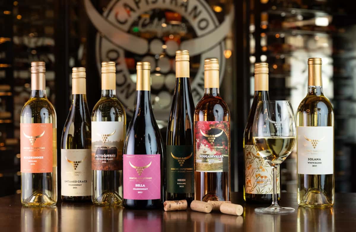 White Wine Display