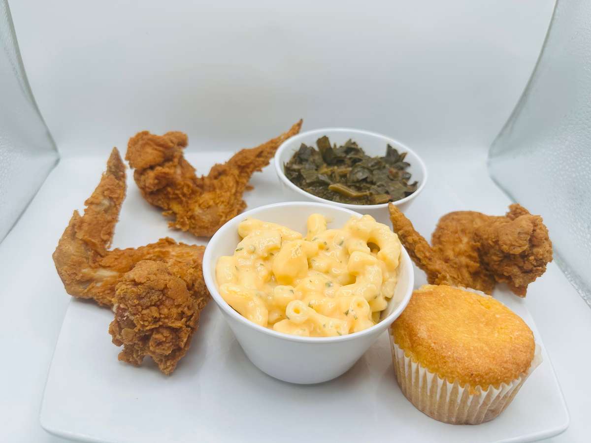 3 wing chicken dinner