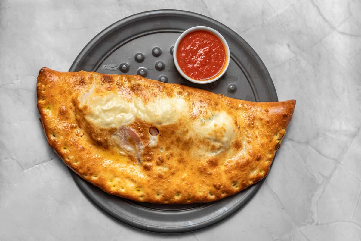 veggie calzone