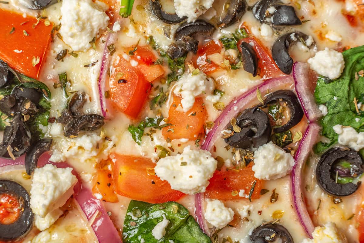 greek pizza