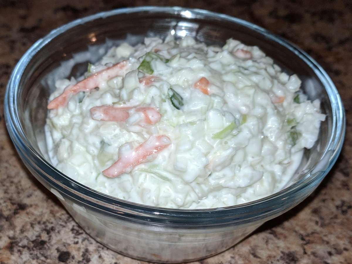 small side of coleslaw
