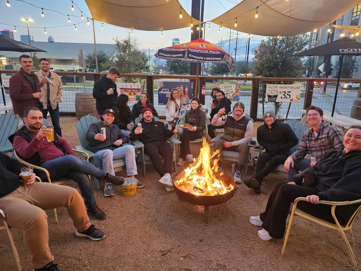 fire pit people