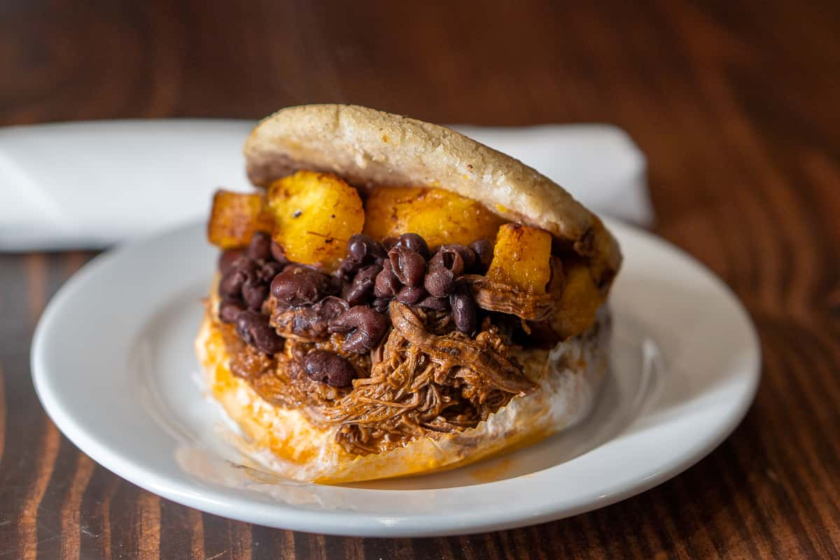 Venezuelan Arepas at “El Budare” Bordeaux