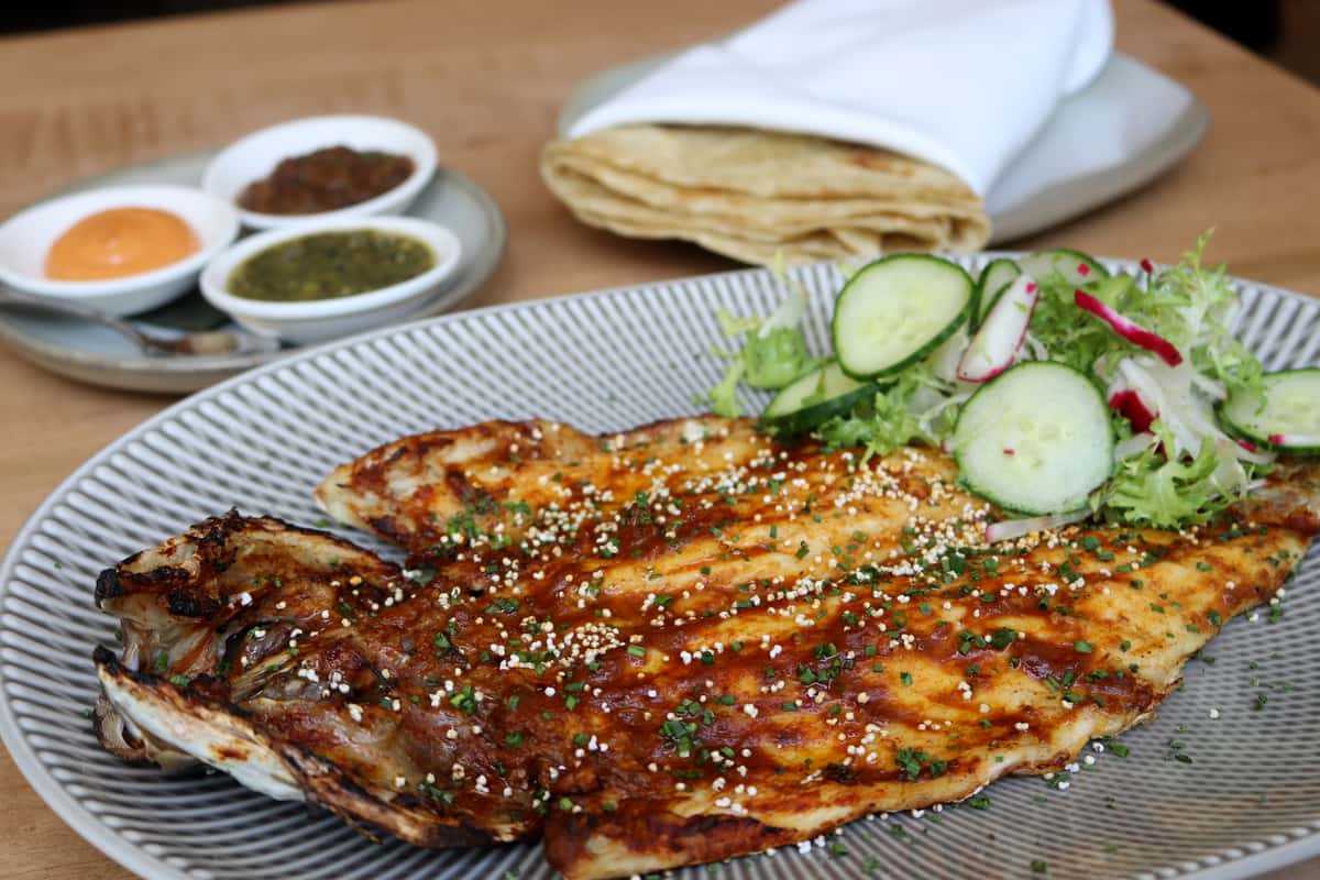 Pescado zarandeado at Zaranda, a Las Californias restaurant in Downtown Houston