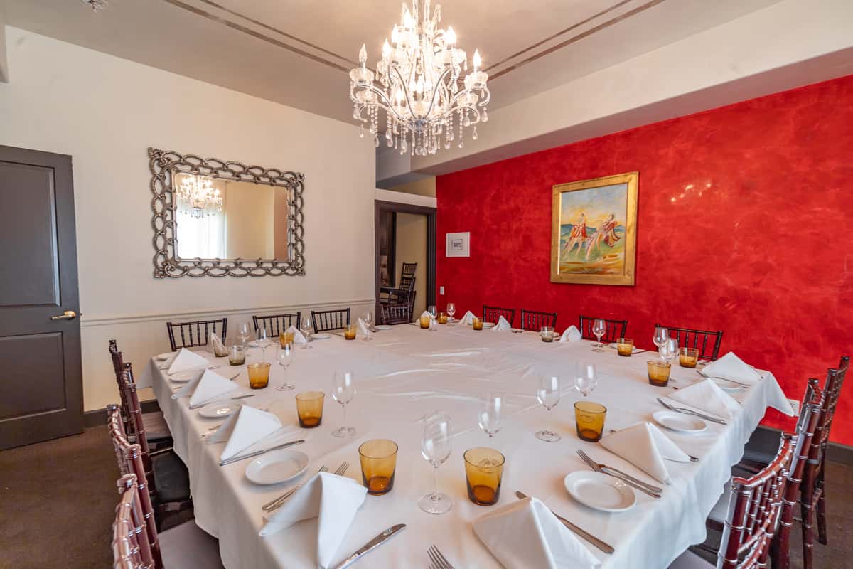 Private event space at Caffe Riace