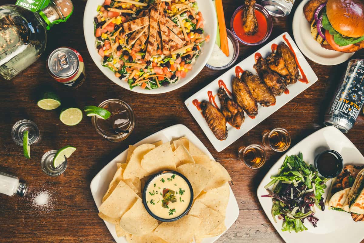 table of food