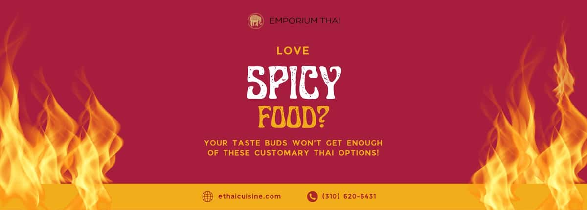 spicy foods are some of the best Thai food in Los Angeles
