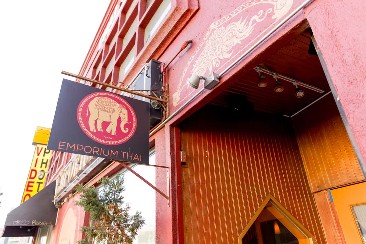 Emporium Thai's Exterior and Logo