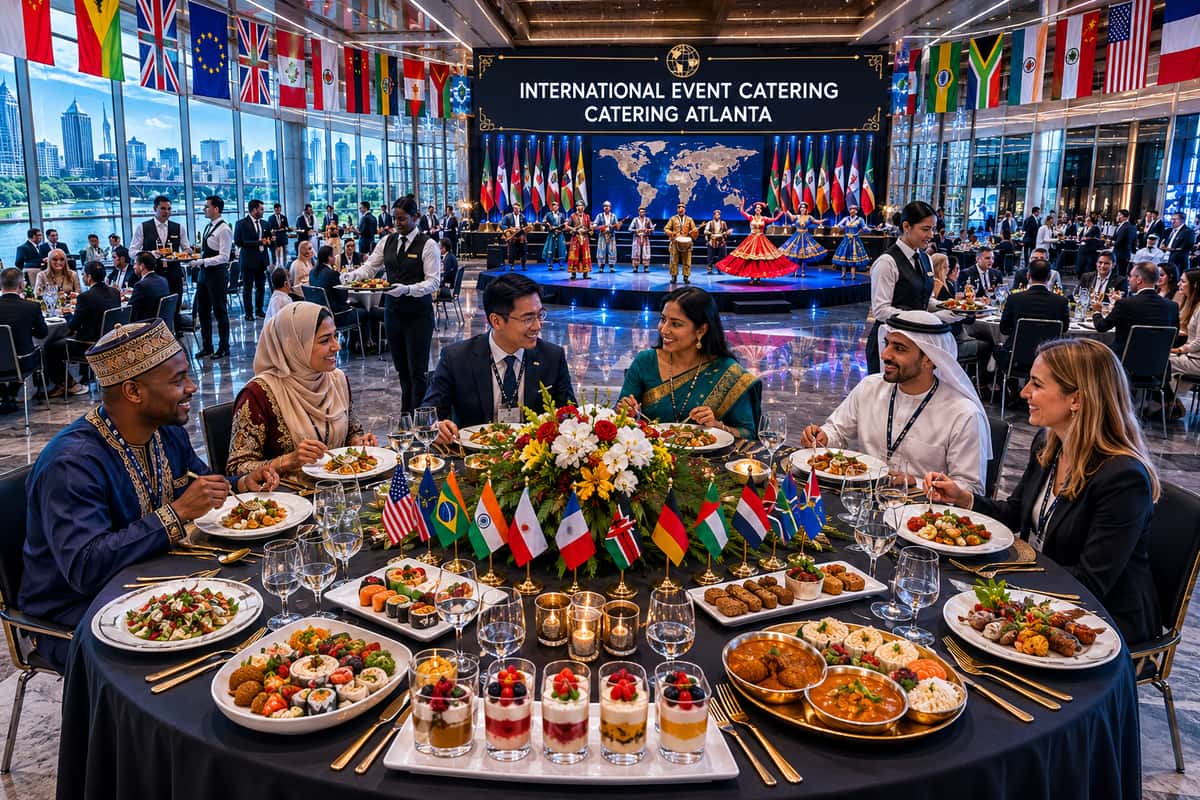Latin Fresh Catering providing FIFA World Cup for International Event Catering in Atlanta