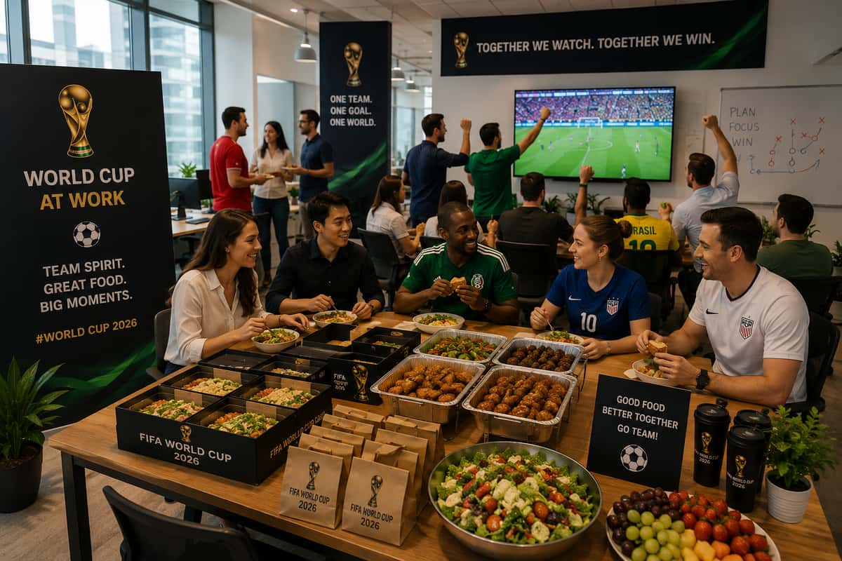 Latin Fresh Catering providing FIFA World Cup for Office World Cup Catering in Atlanta