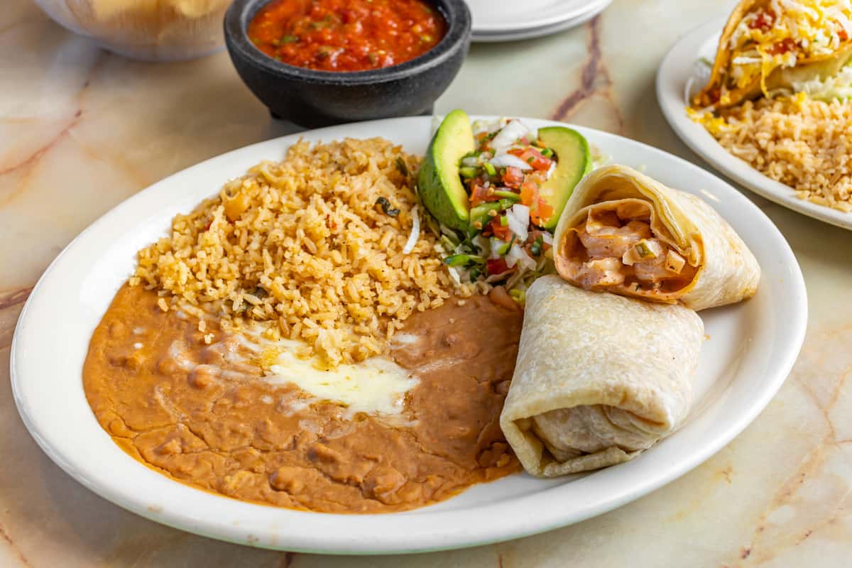 shrimp burrito