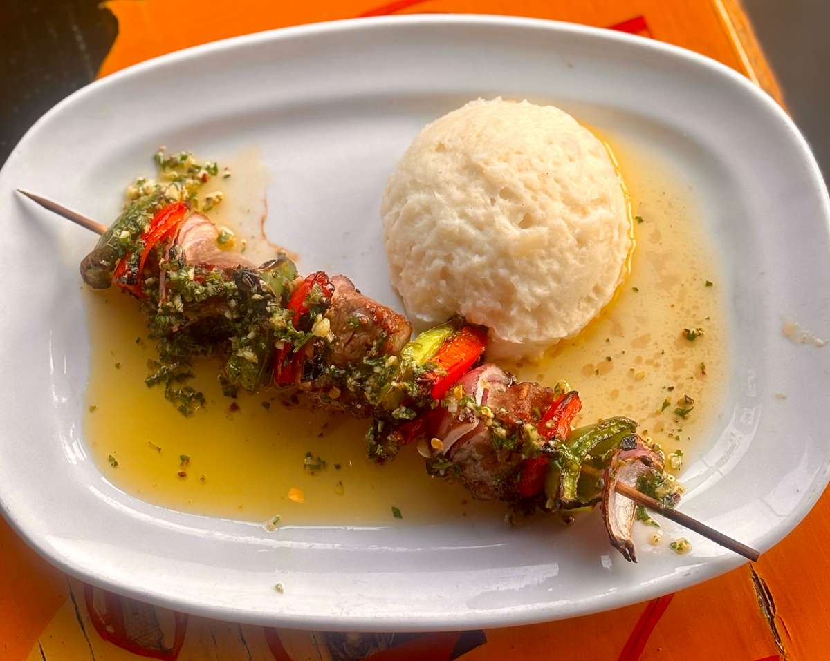 Beef kabob