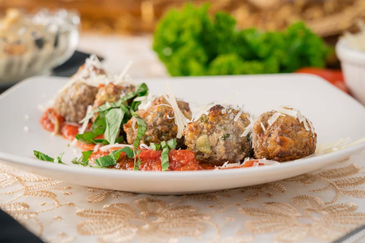 Meatballs and Marinara