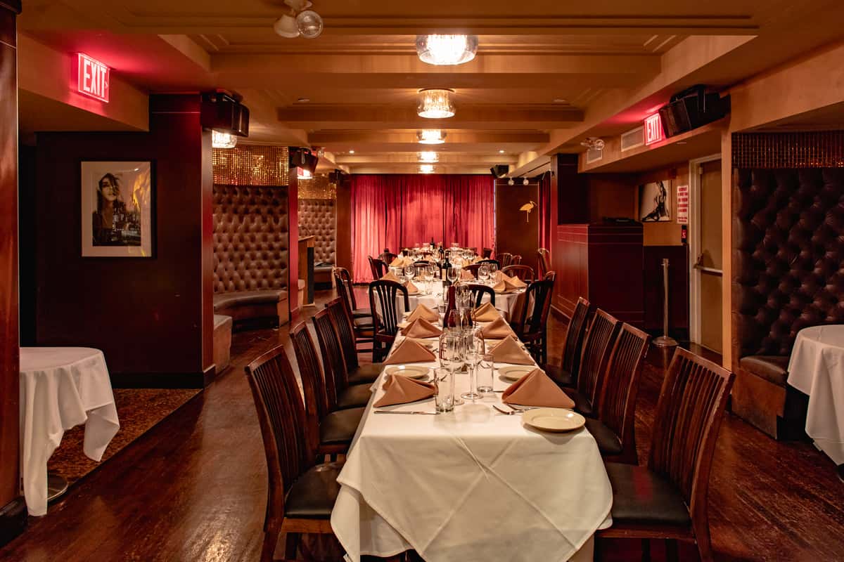 empire steak house private room for parties and all types of events, this is the tomahawk room available in the mezzanine
