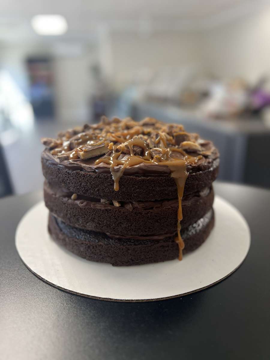 Chocolate Toffee Cake