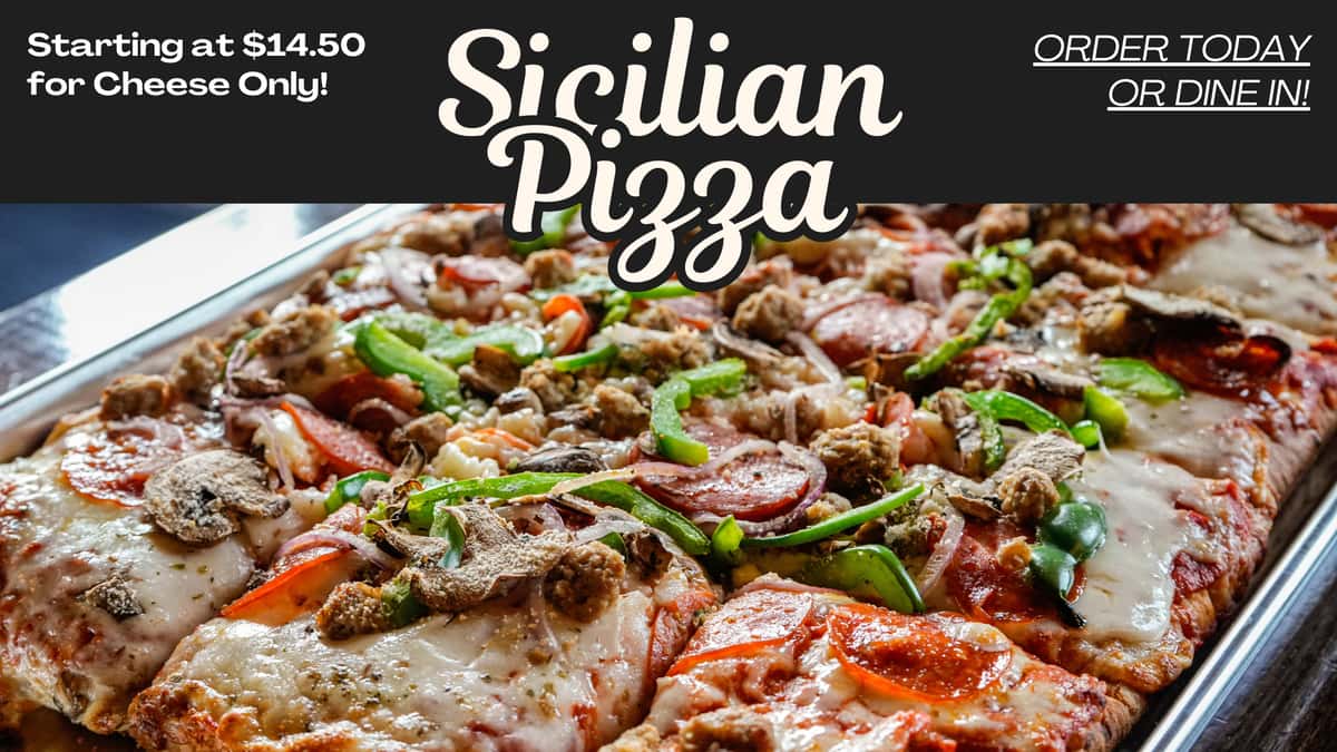 Sicilian pizza