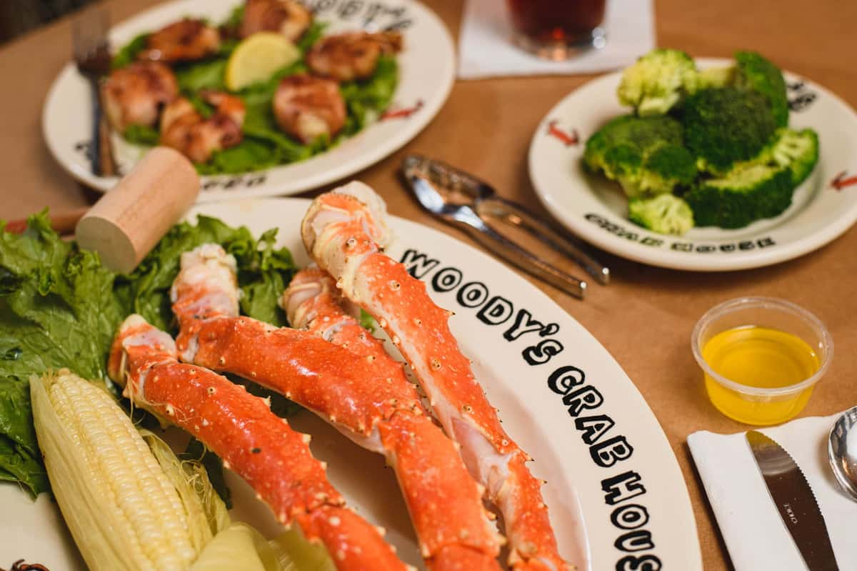 Alaskan King Crab Legs Main Menu Woody's Crab House Voted Best