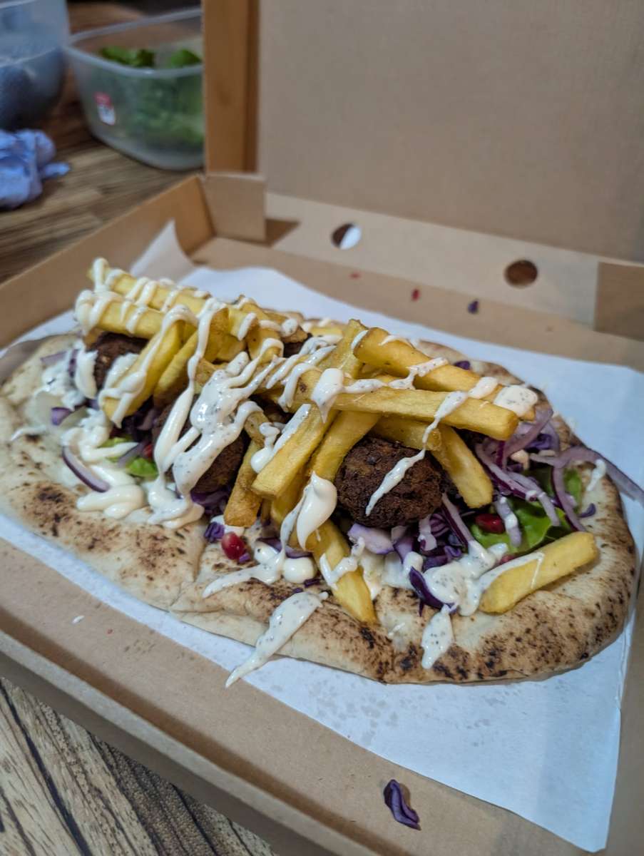 Falafel Flatbread