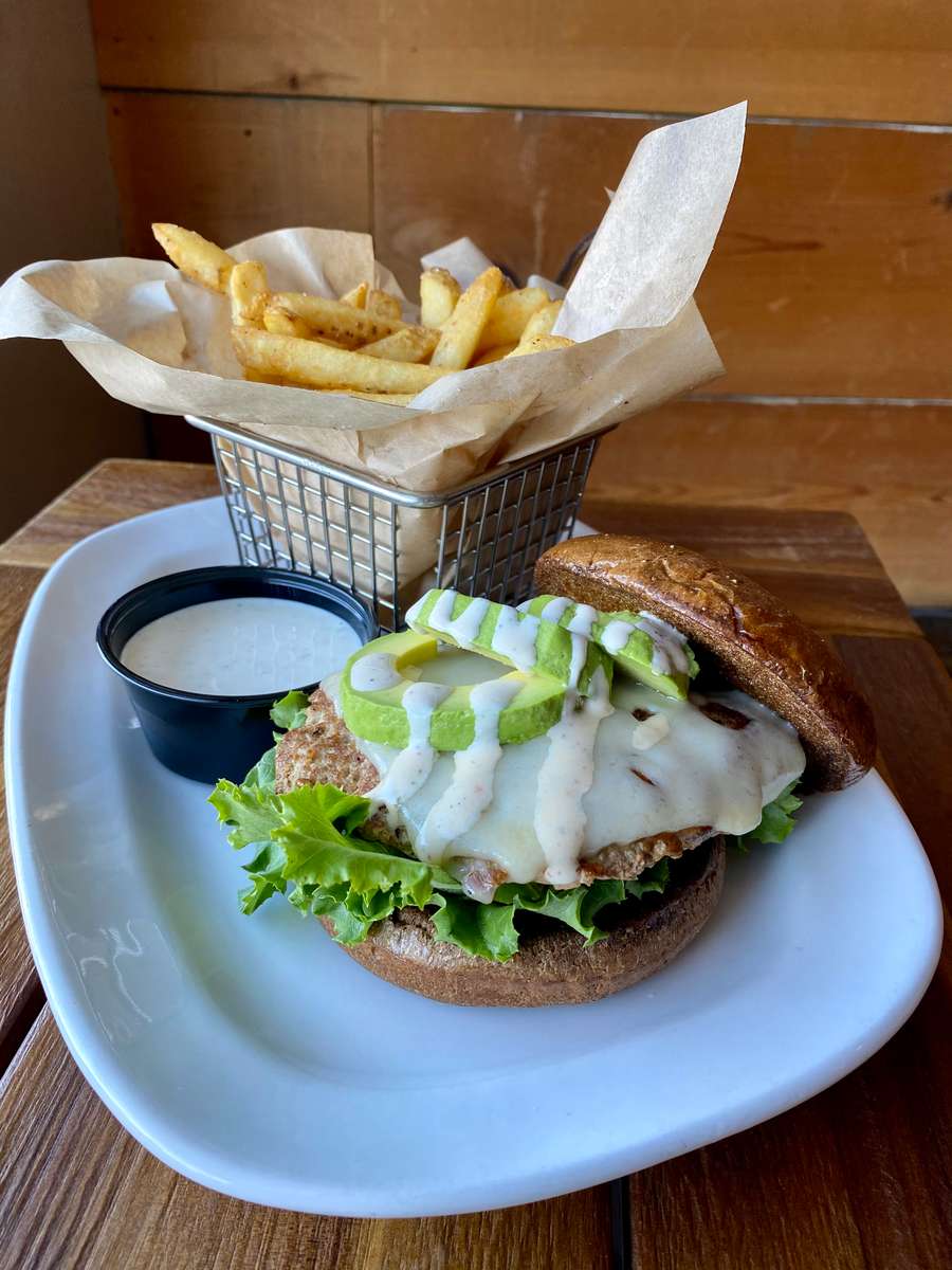 Avocado Turkey Burger