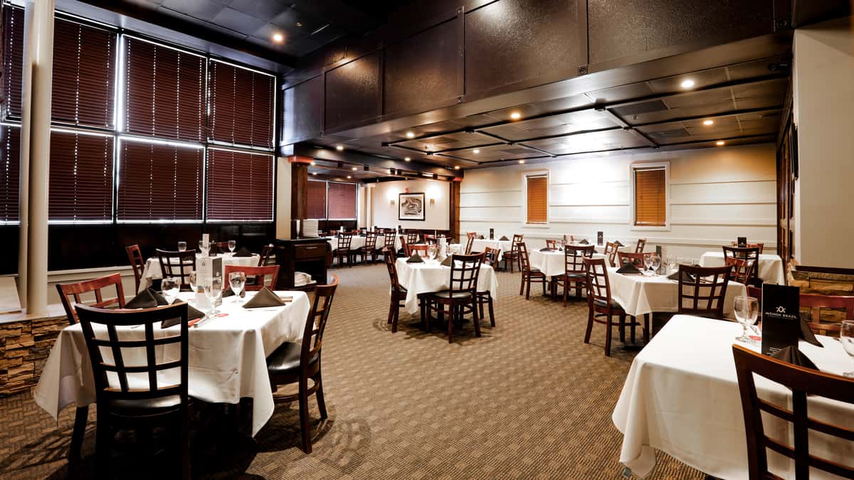 Clear lake restaurant interior