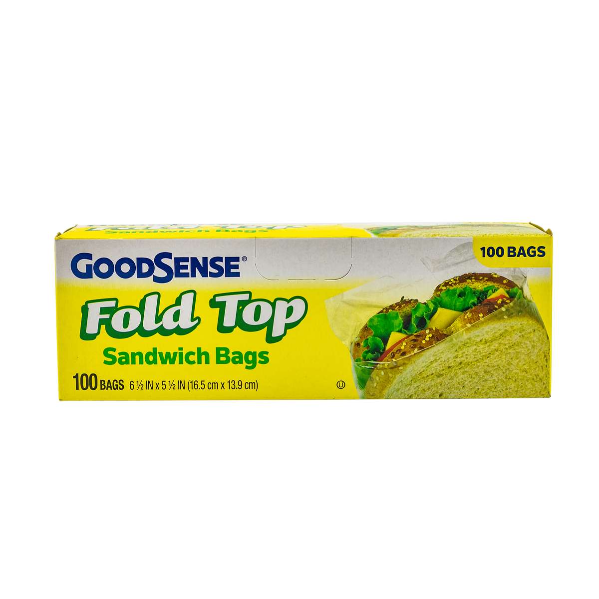 Dynamic - Fold Top Sandwich Bags - 100 Count - 24 Pack – Polar