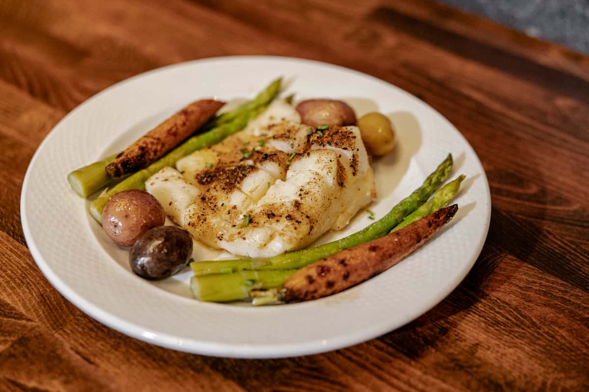 dish of food