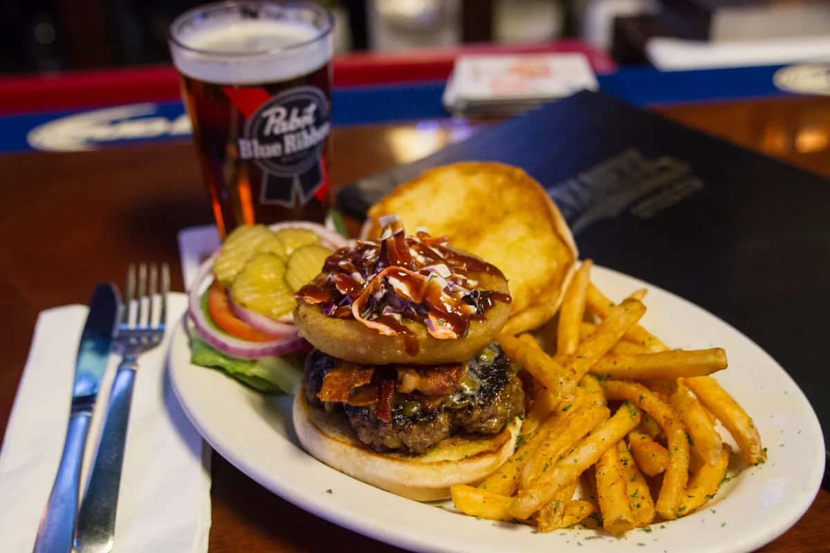 burger & fries