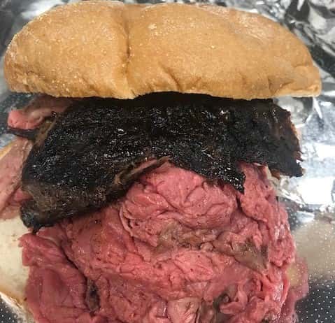 Roast beef sandwich