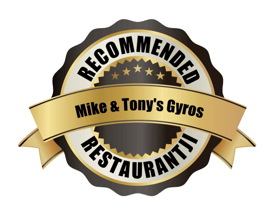 recommended restaurant badge