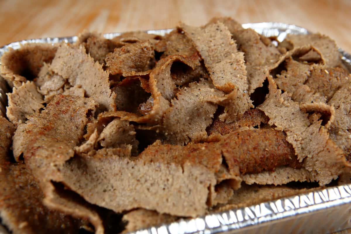 Catering Pan of Gyro Meat